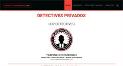 Desktop Screenshot of losdetectivesprivados.com